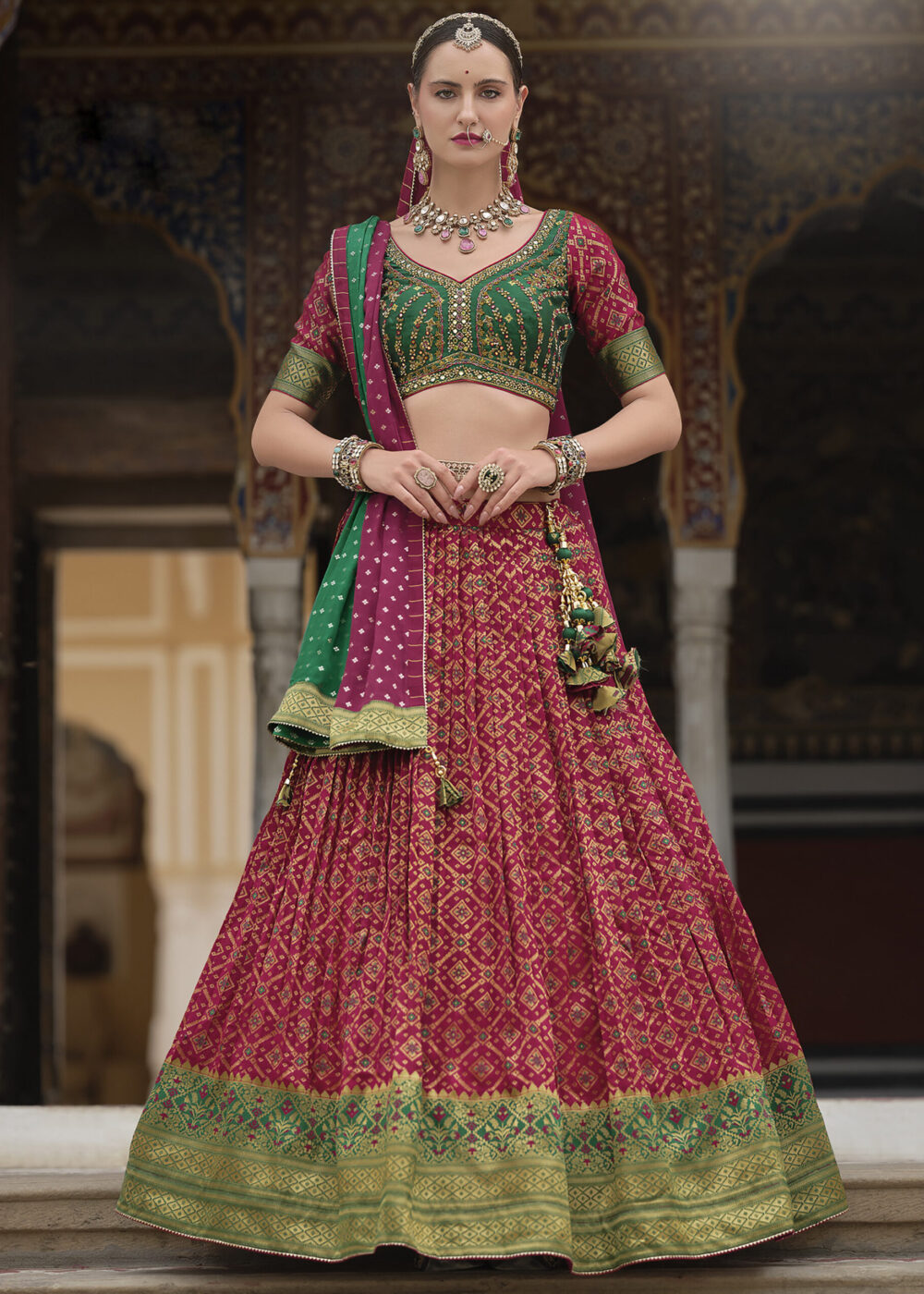 TATHASTU PRINTED LEHENGA