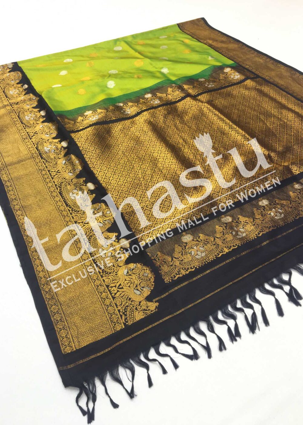 TATHASTU PURE SILK GADWAL SAREE