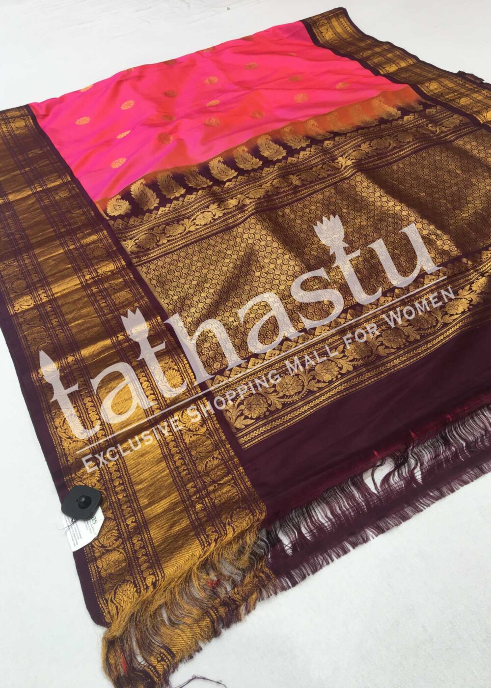 TATHASTU PURE SILK GADWAL SAREE
