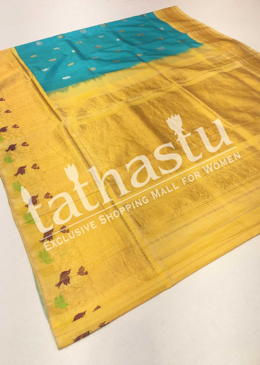 TATHASTU PURE SILK GADWAL SAREE