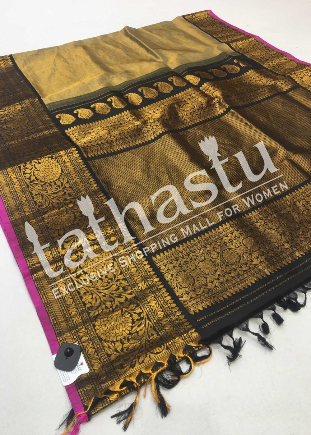 TATHASTU PURE SILK GADWAL SAREE