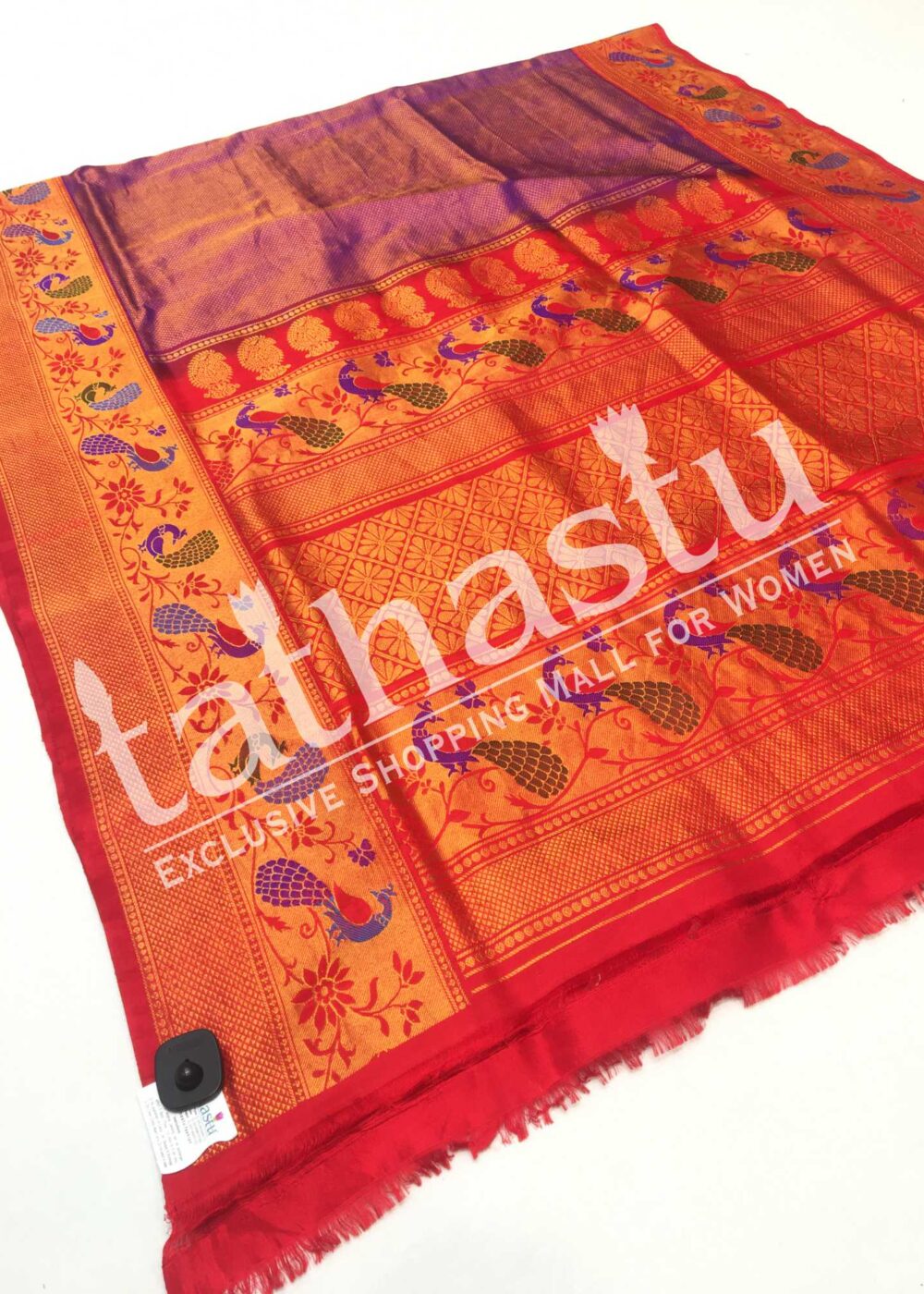 TATHASTU PURE SILK GADWAL SAREE