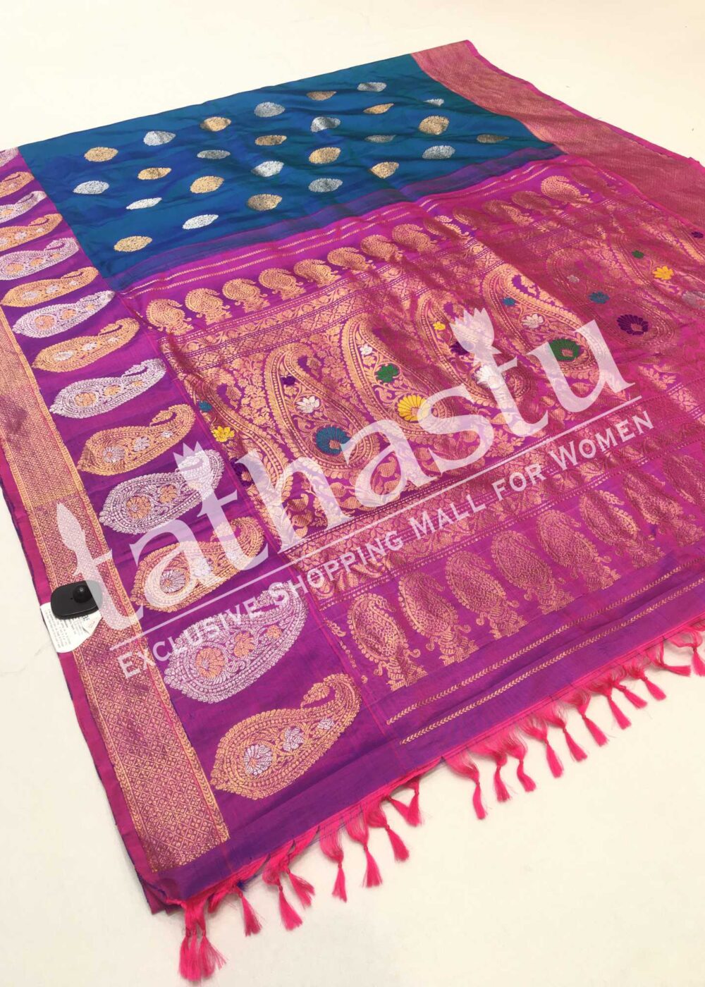 TATHASTU PURE SILK GADWAL SAREE