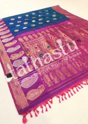 TATHASTU PURE SILK GADWAL SAREE