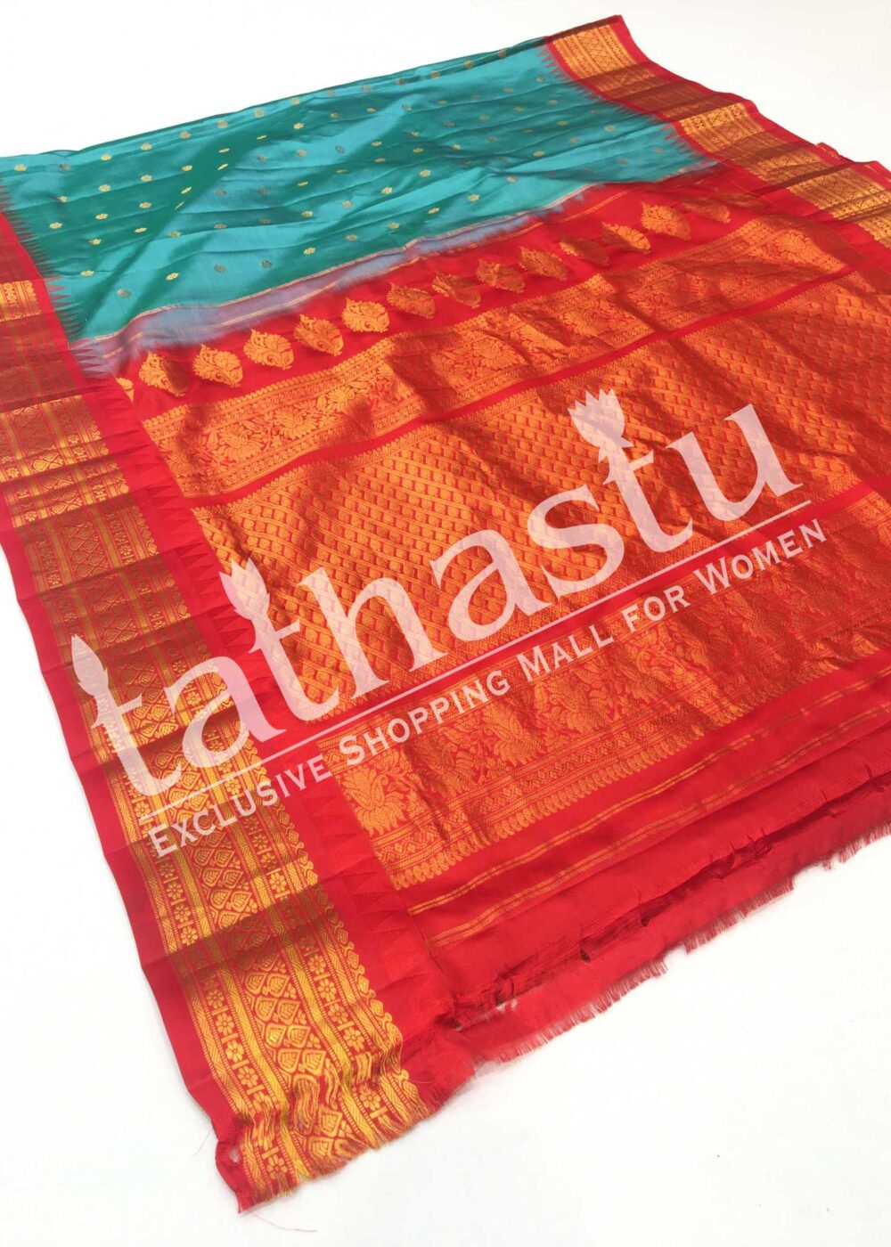 TATHASTU PURE SILK GADWAL SAREE