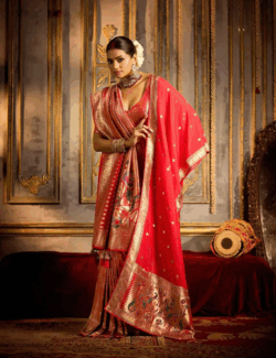 TATHASTU DESIGNER TISSUE SAREE