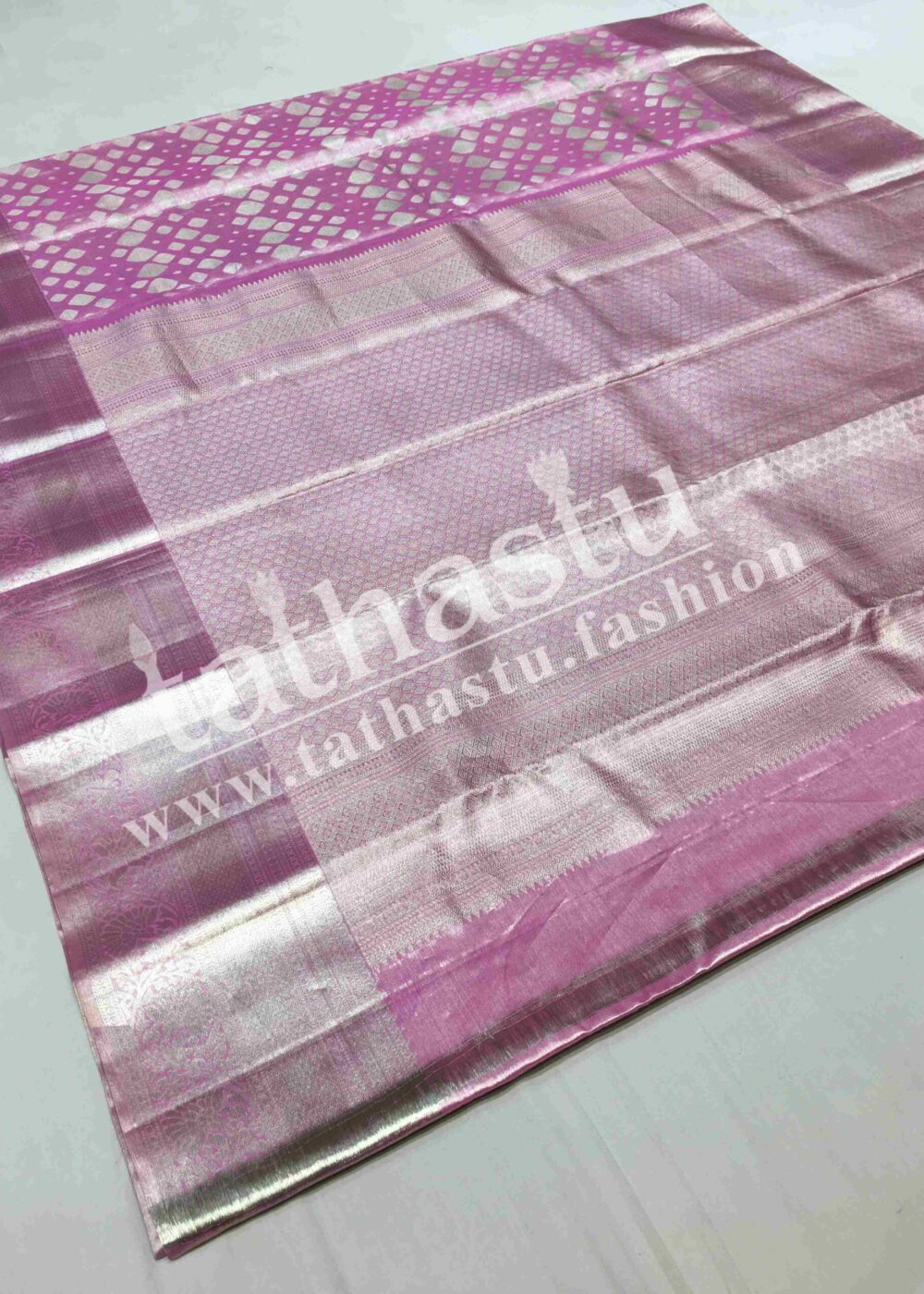 TATHASTU PURE SILK BROCADE SAREE