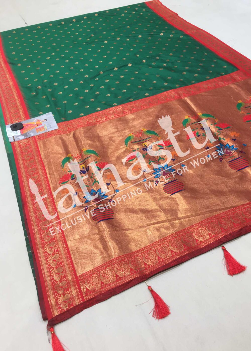 TATHASTU ART SILK OTHER 9-YARD SAREE
