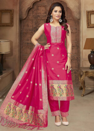 TATHASTU READYMADE TRADITIONAL PAITHANI DRESS