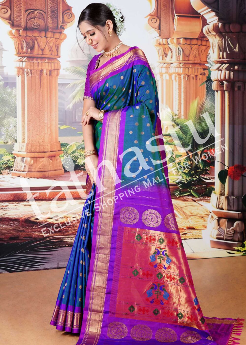TATHASTU PURE SILK PAITHANI