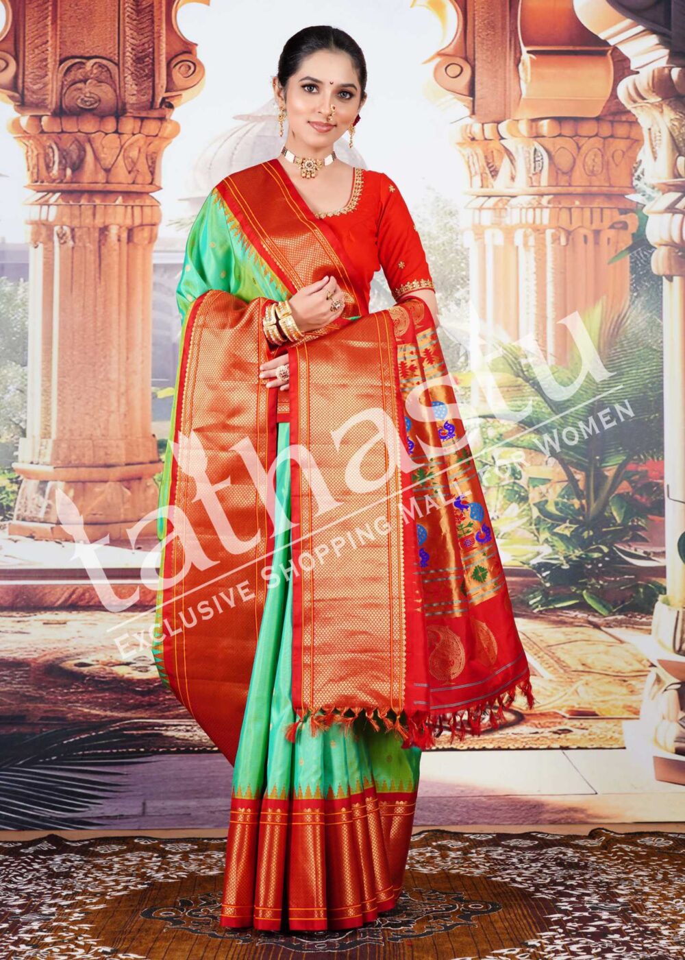 TATHASTU PURE SILK PAITHANI