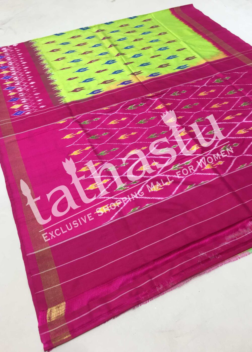 TATHASTU PURE SILK PATOLA SAREE