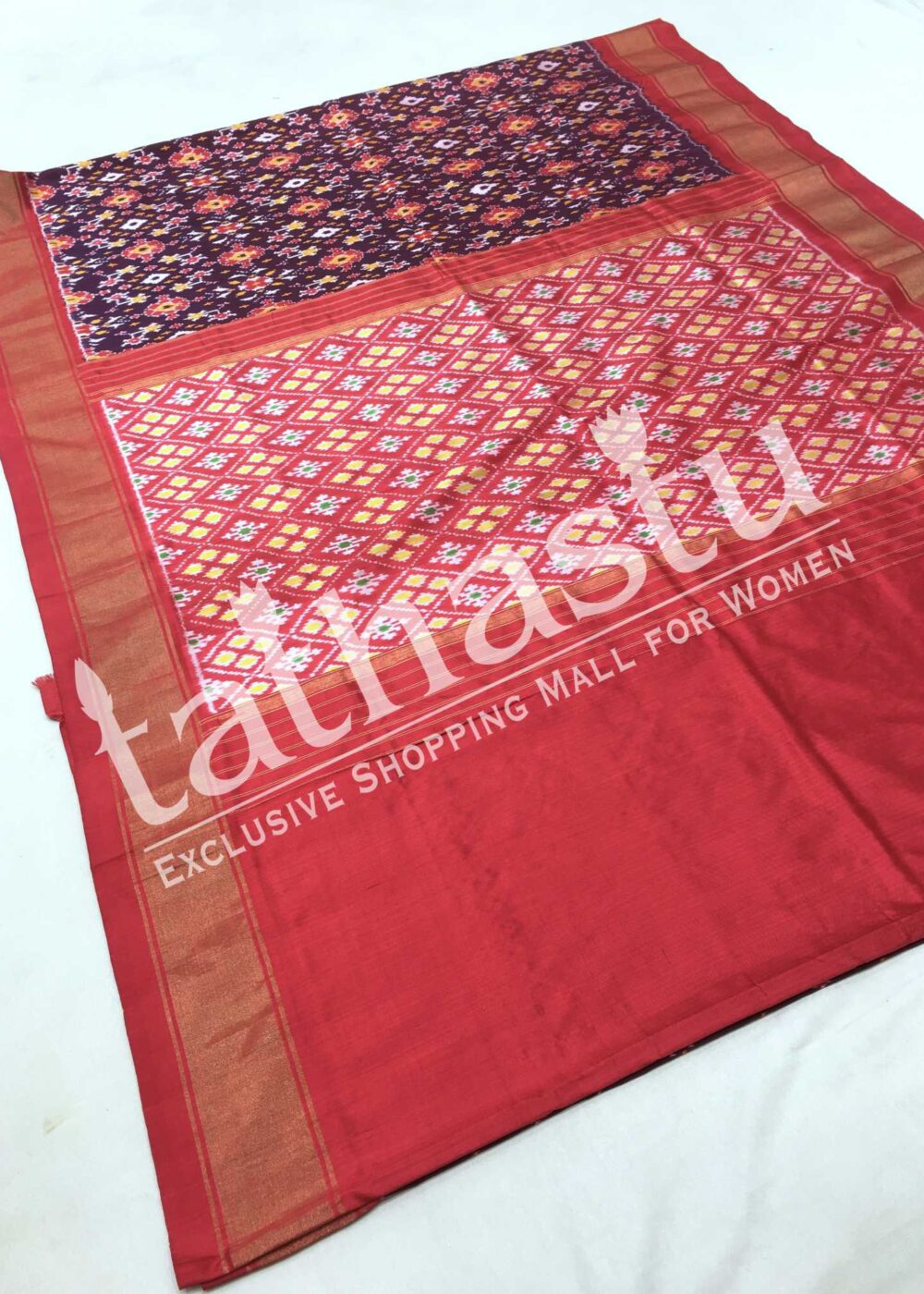 TATHASTU PURE SILK PATOLA SAREE