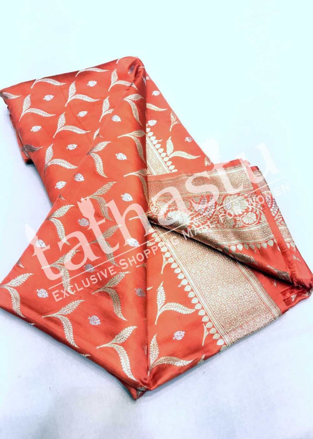 TATHASTU PURE SILK BANARASI SAREE