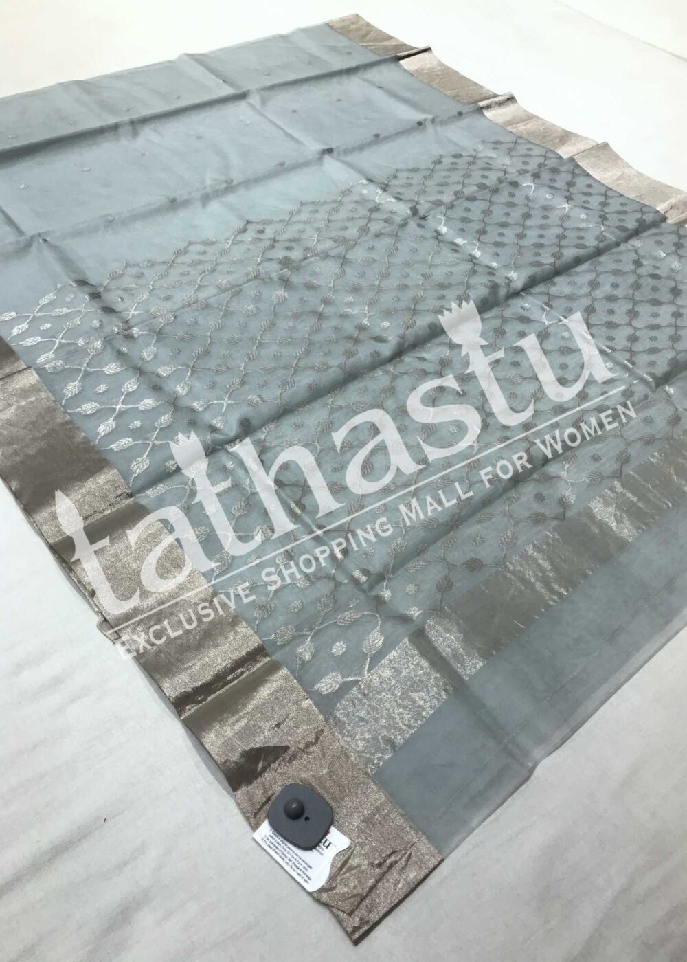 TATHASTU PURE SILK CHANDERI SAREE