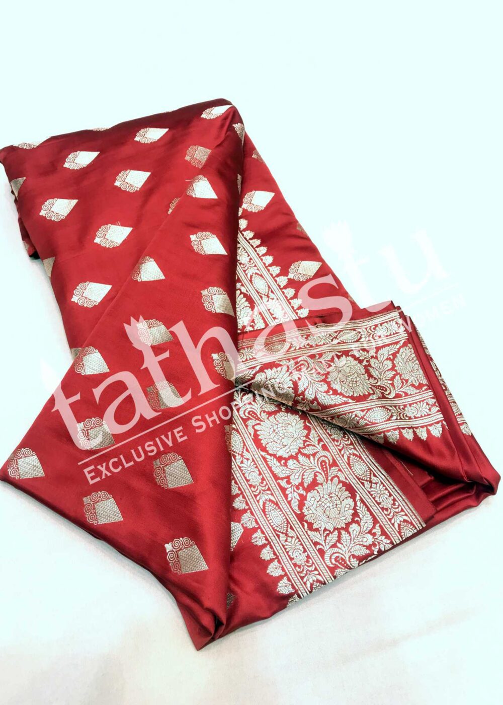 TATHASTU PURE SILK BANARASI SAREE