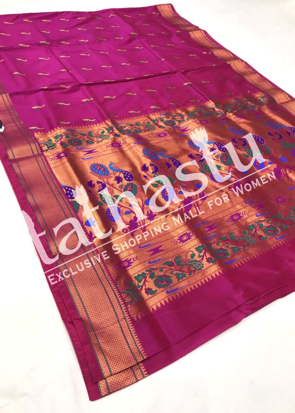 TATHASTU ART SILK PAITHANI 9-YARDS SAREE