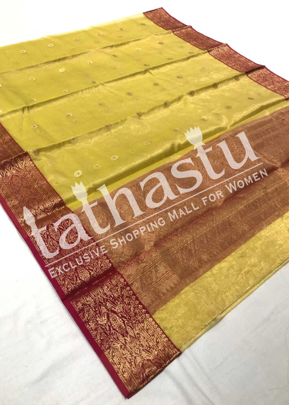 TATHASTU PURE SILK CHANDERI SAREE