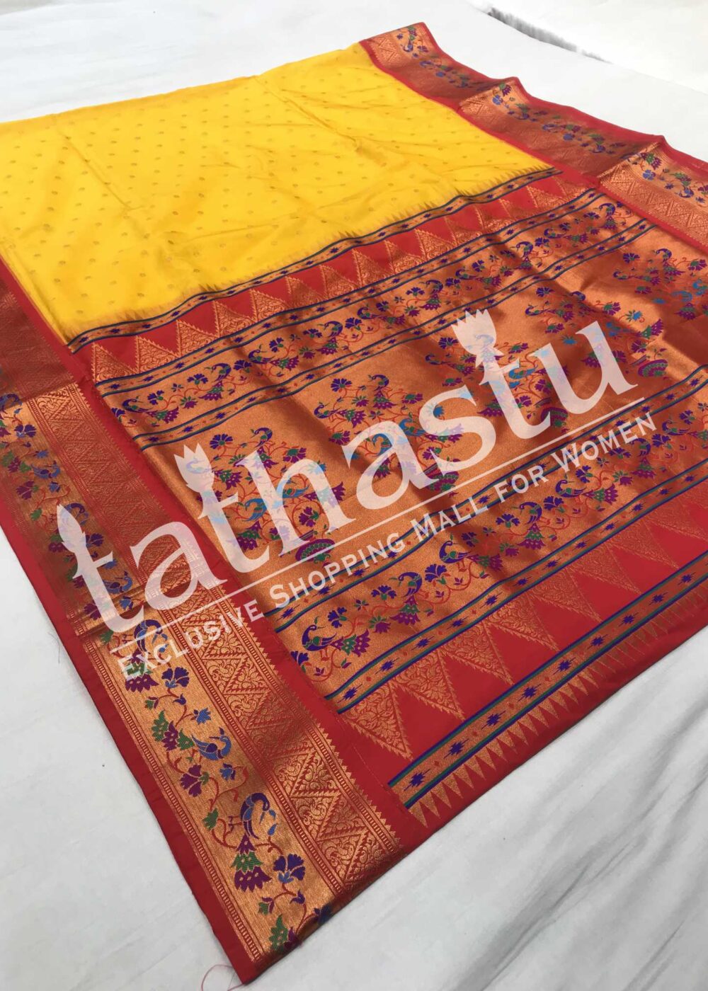 TATHASTU ART SILK PAITHANI