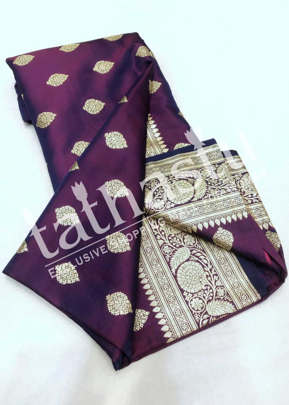 TATHASTU PURE SILK BANARASI SAREE