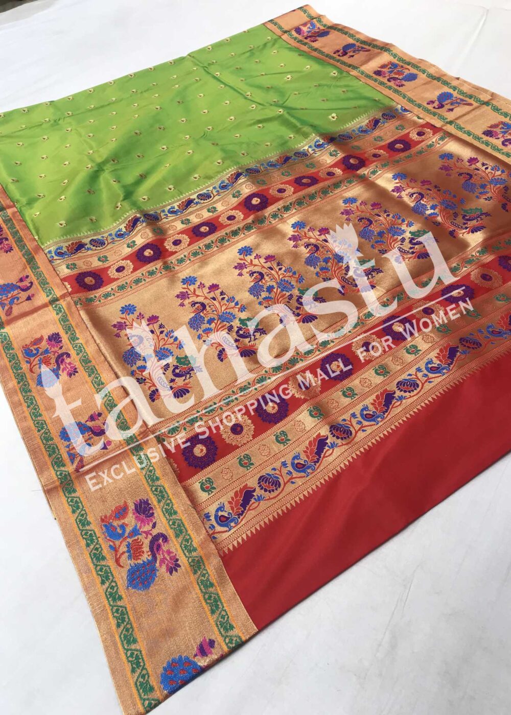 TATHASTU ART SILK PAITHANI