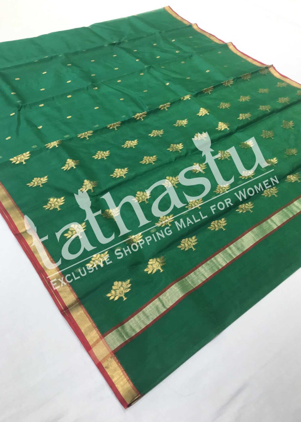 TATHASTU PURE SILK CHANDERI SAREE