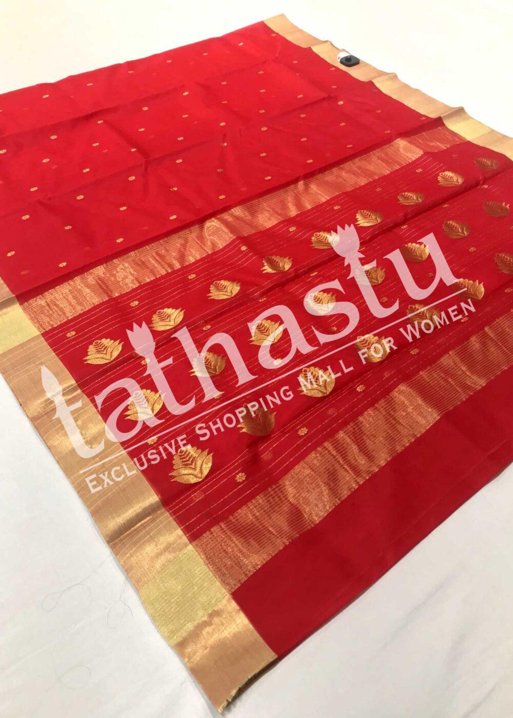 TATHASTU PURE SILK CHANDERI SAREE