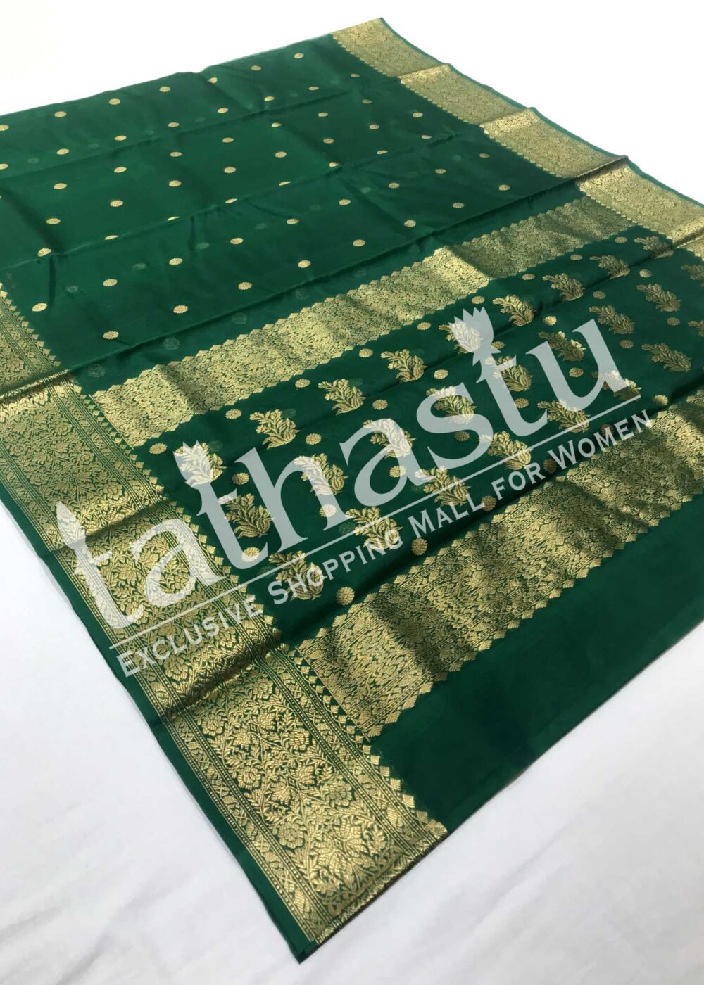 TATHASTU PURE SILK CHANDERI SAREE