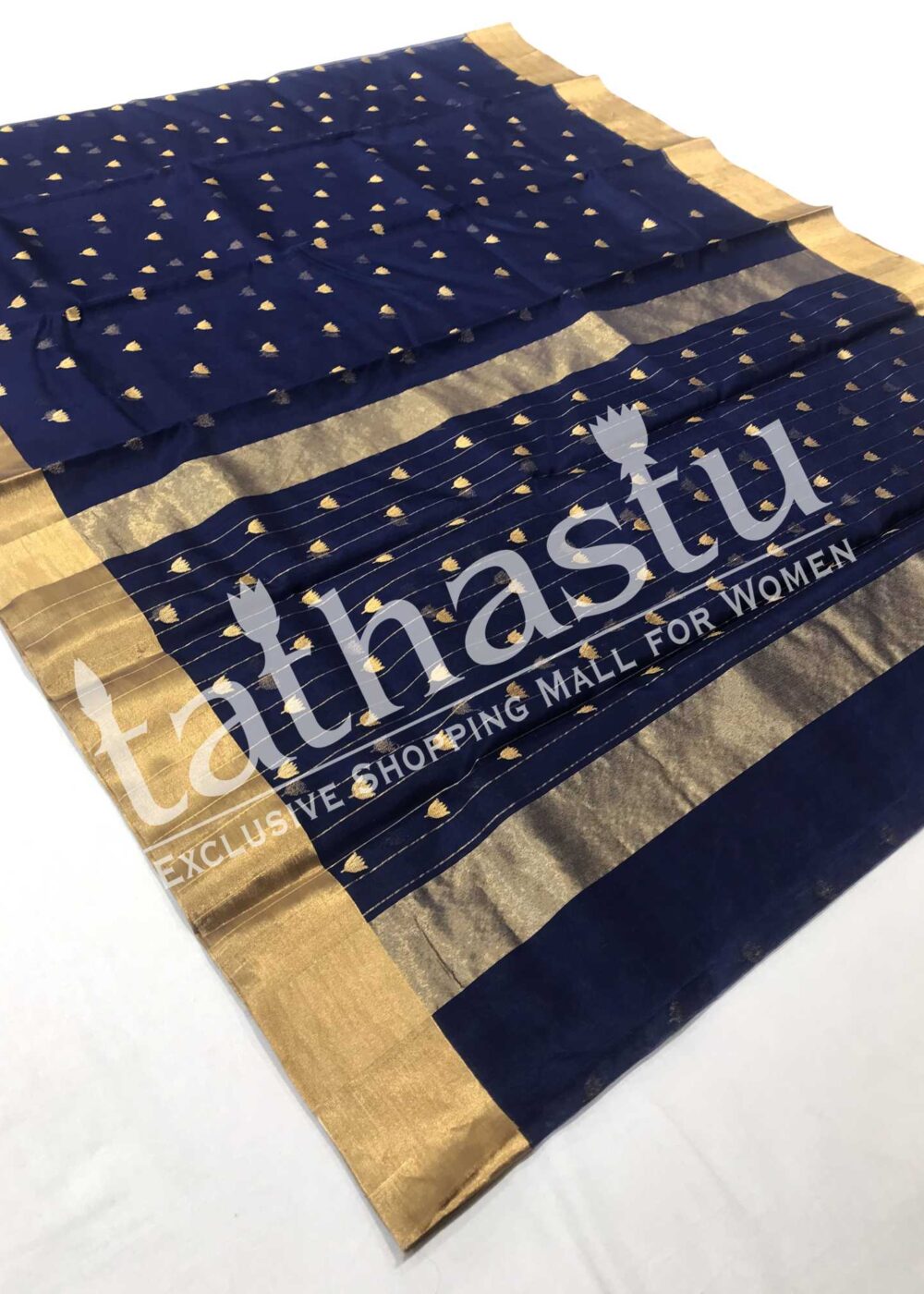 TATHASTU PURE SILK CHANDERI SAREE