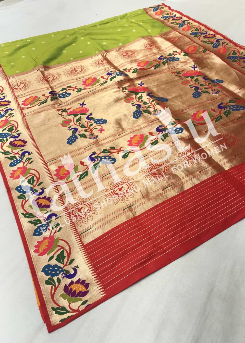 TATHASTU ART SILK PAITHANI