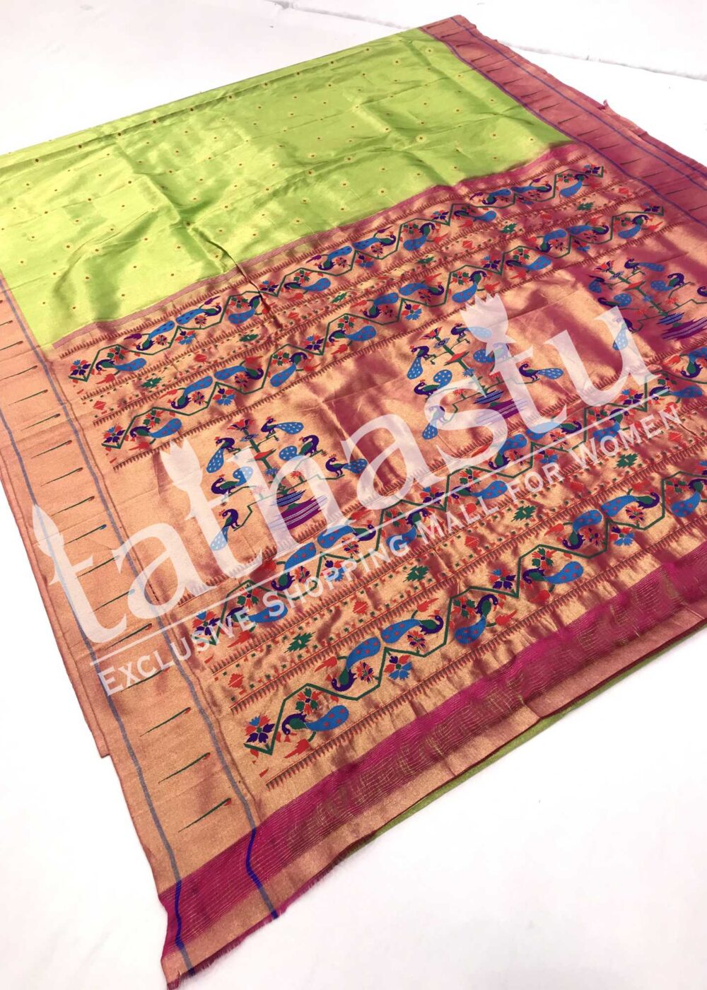 TATHASTU PURE SILK PAITHANI