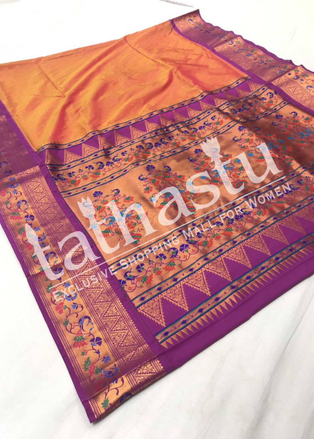 TATHASTU ART SILK PAITHANI