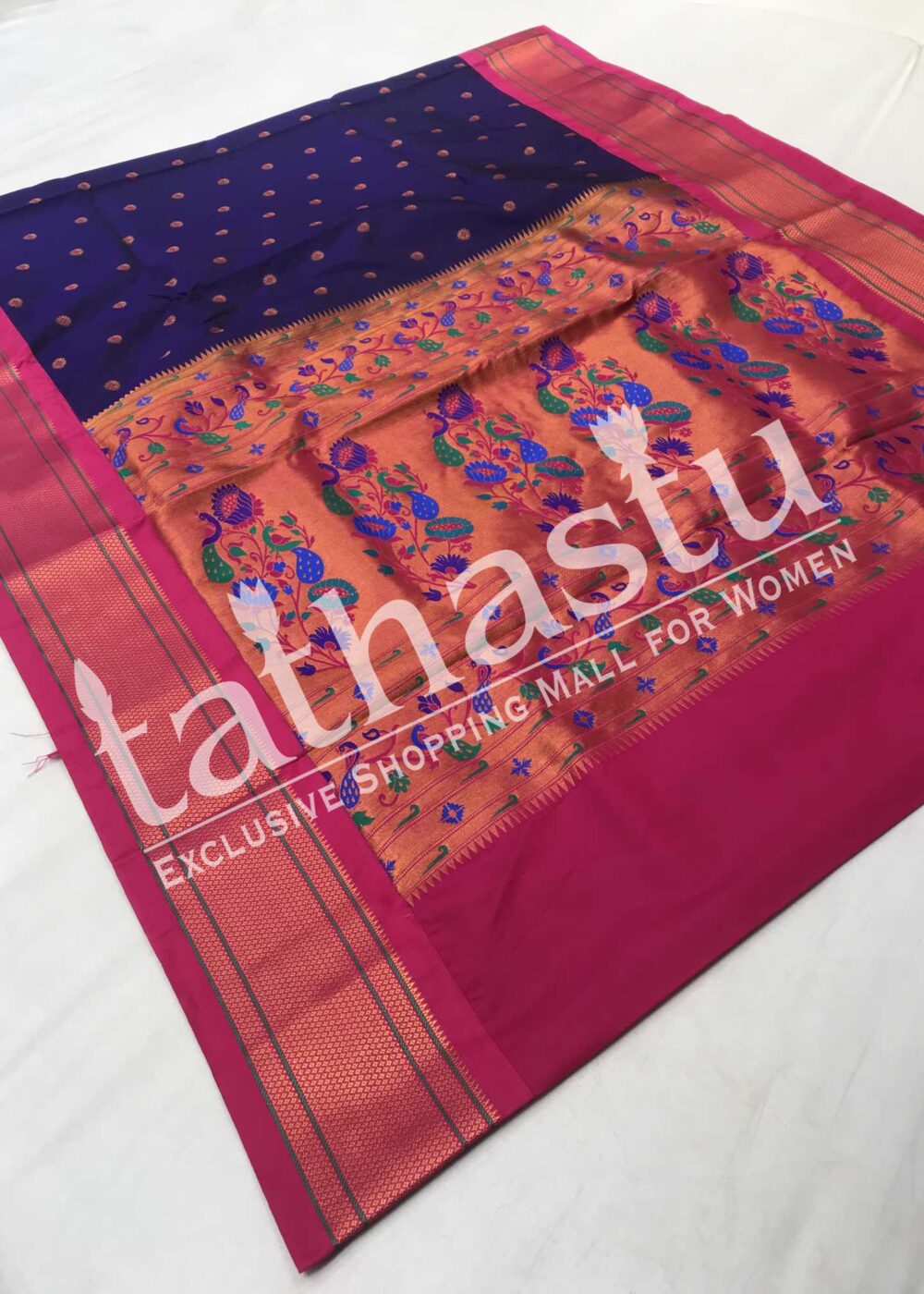 TATHASTU ART SILK PAITHANI