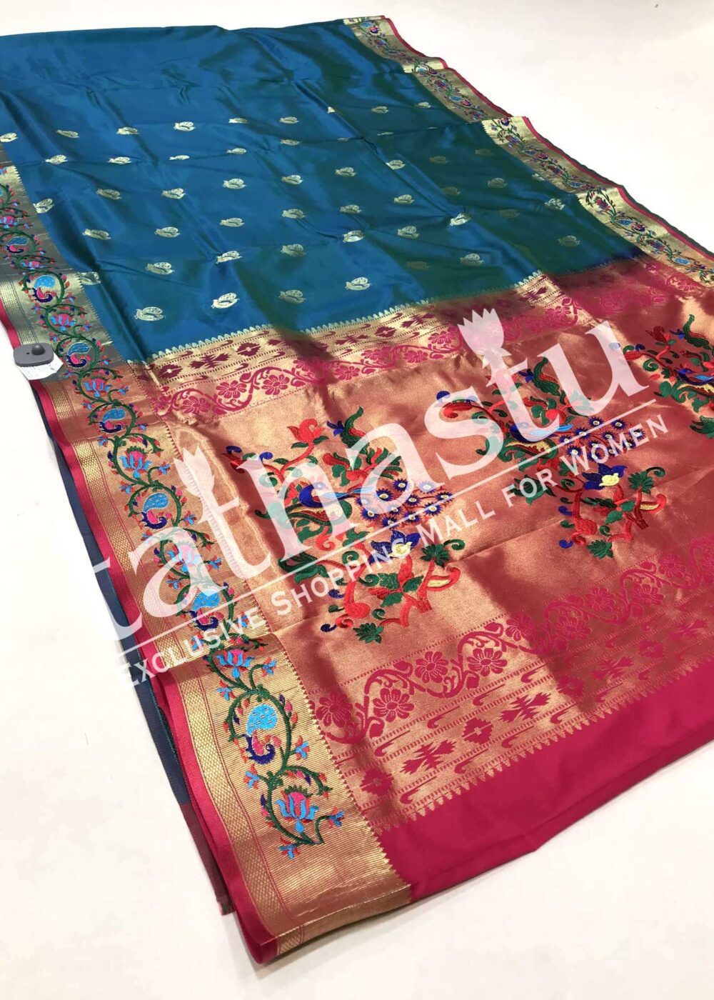 TATHASTU ART SILK PAITHANI 9-YARDS SAREE