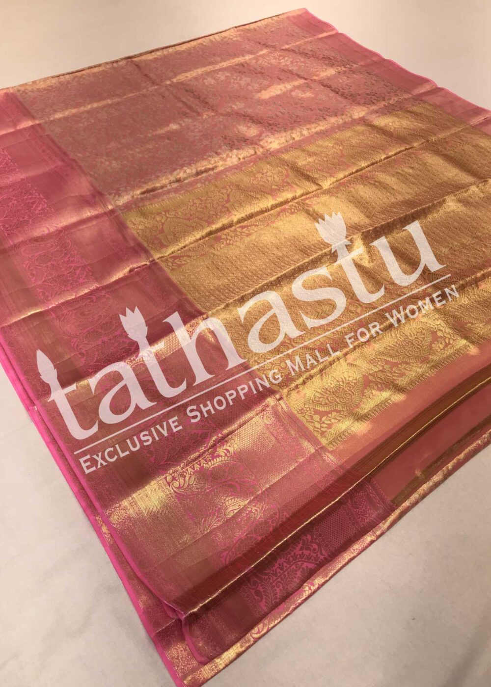 TATHASTU PURE SILK TISSUE KANJEEVARAM SAREE