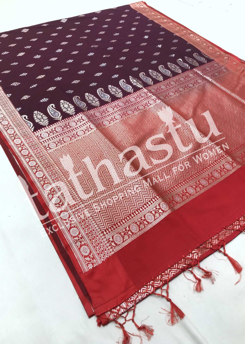 TATHASTU ART SILK BANARASI SAREE