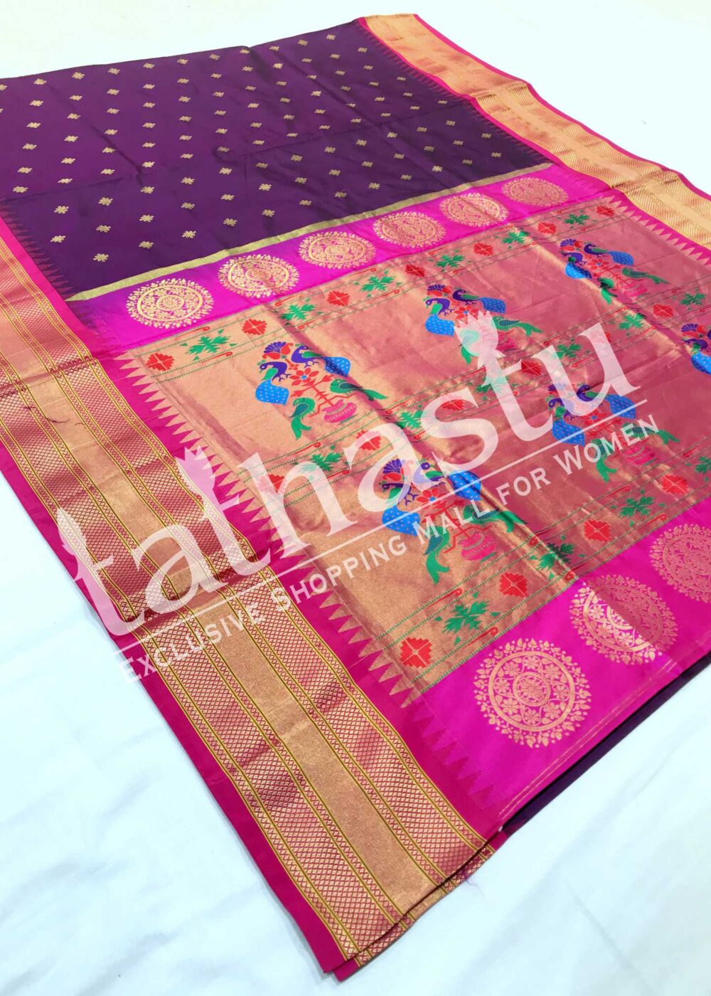 TATHASTU PURE SILK PAITHANI