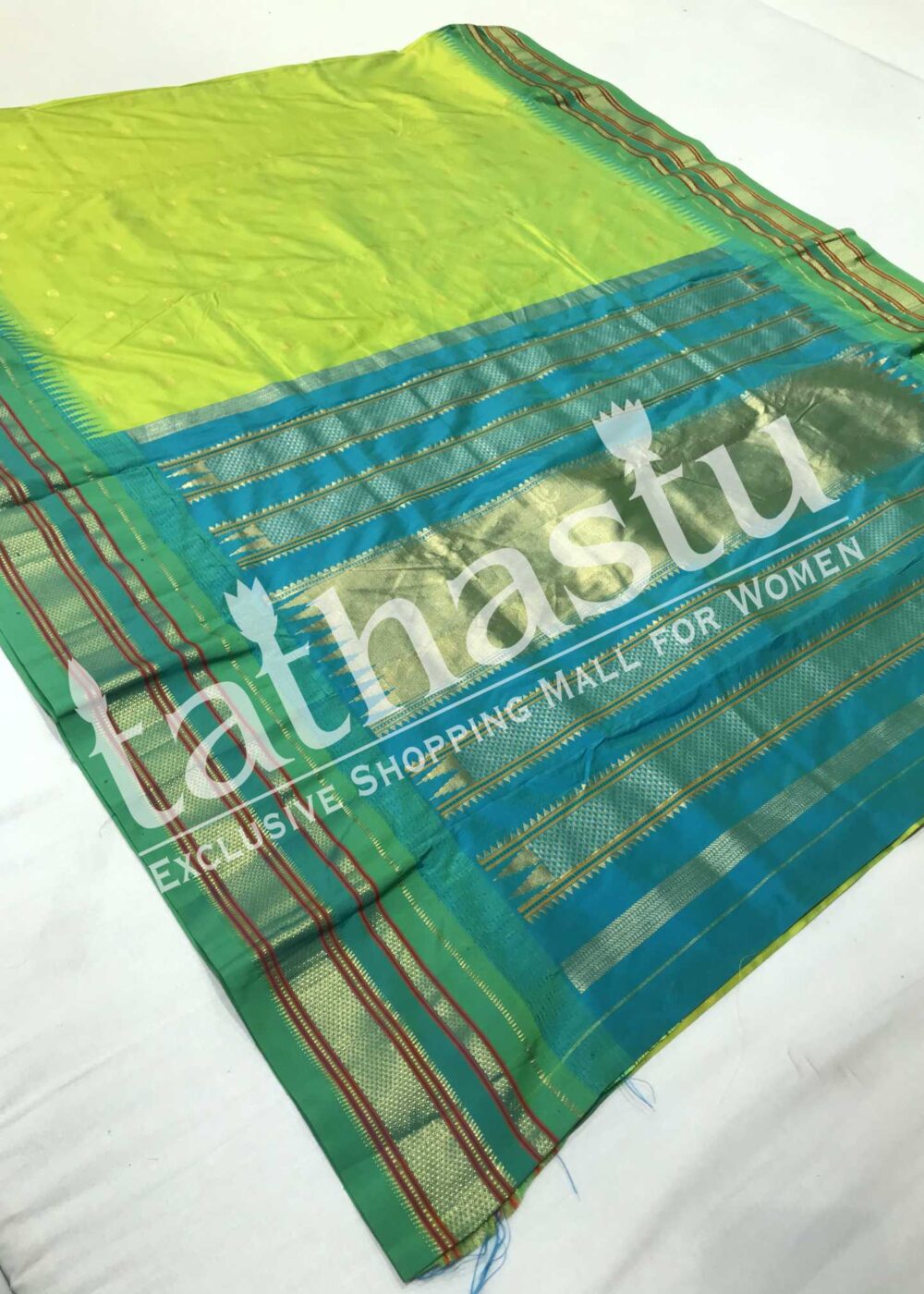 TATHASTU PURE SILK IRKAL SAREE