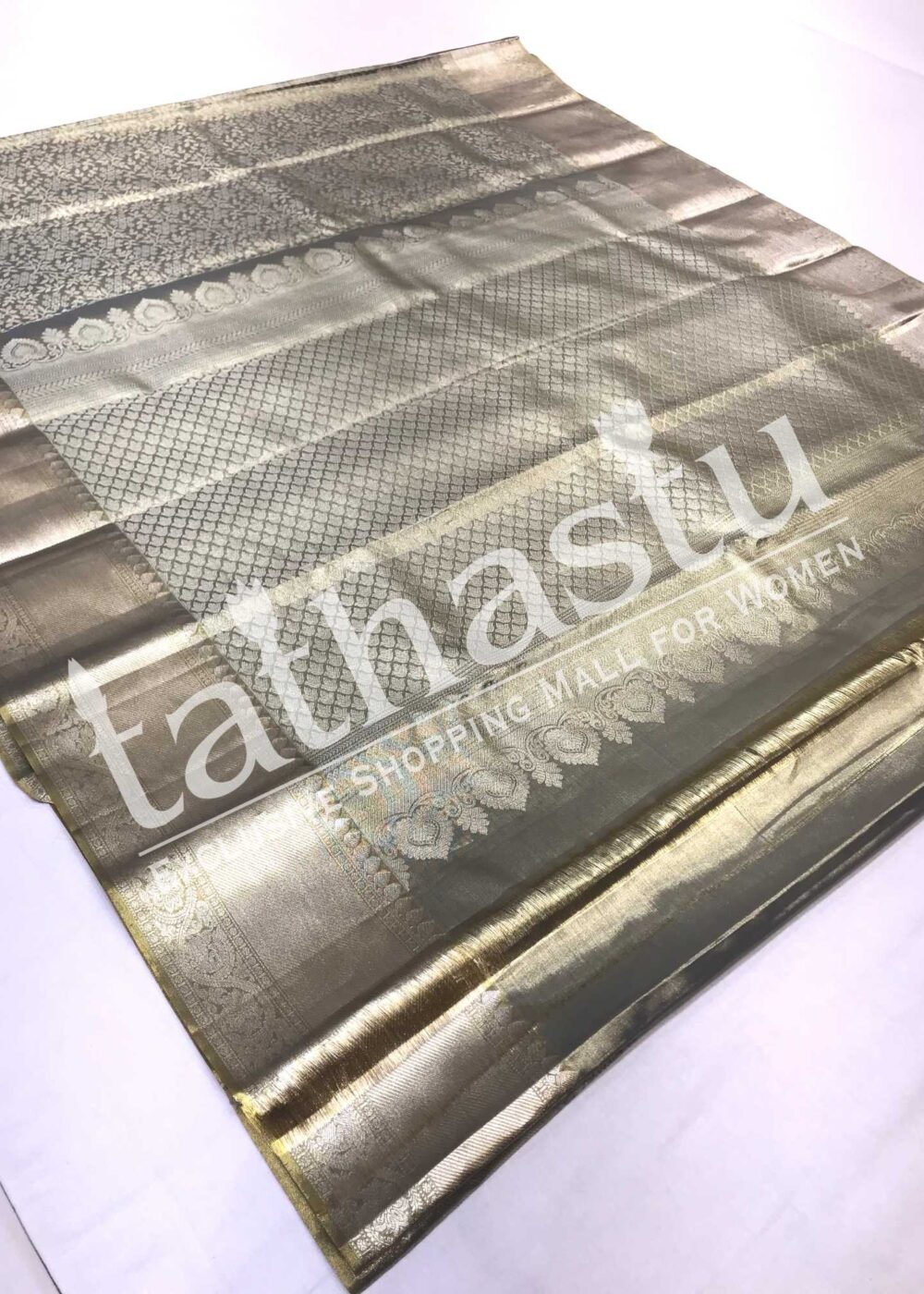 TATHASTU PURE SILK TISSUE KANJEEVARAM SAREE