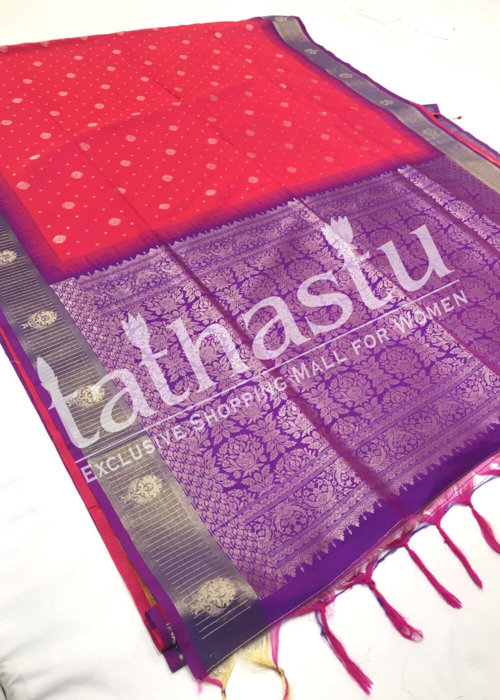 TATHASTU ART SILK BANARASI SAREE