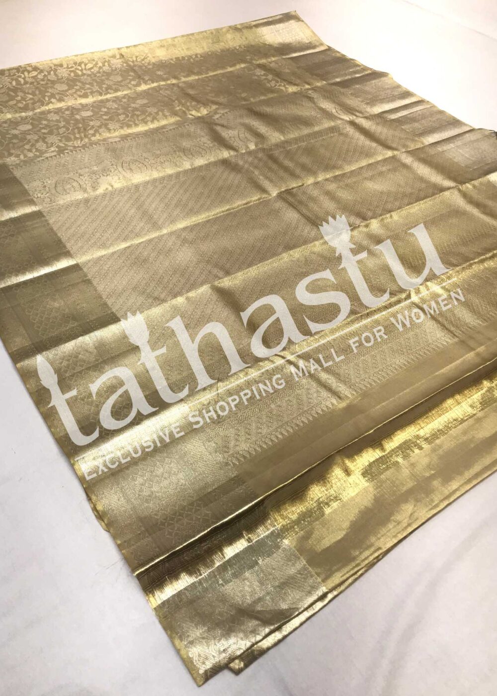 TATHASTU PURE SILK TISSUE KANJEEVARAM SAREE
