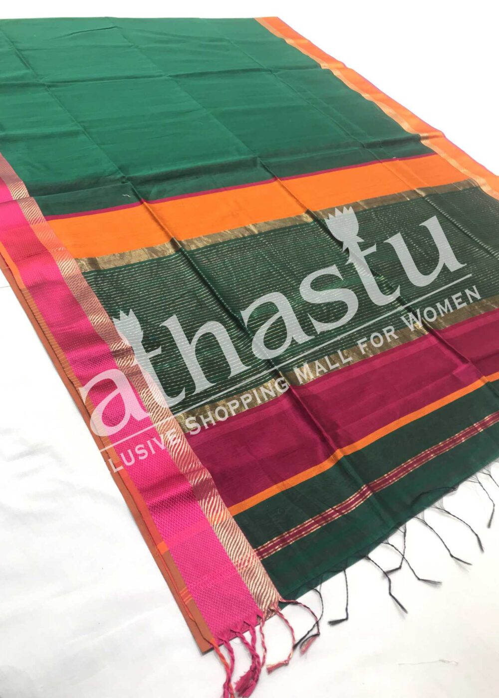 TATHASTU TRADITIONAL BLENDED COTTON SAREE