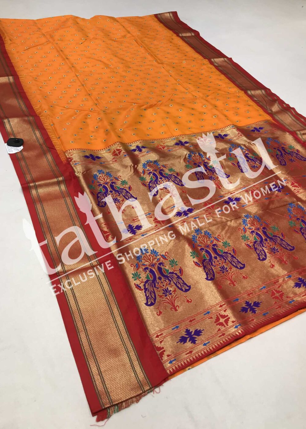 TATHASTU ART SILK PAITHANI 9-YARDS SAREE