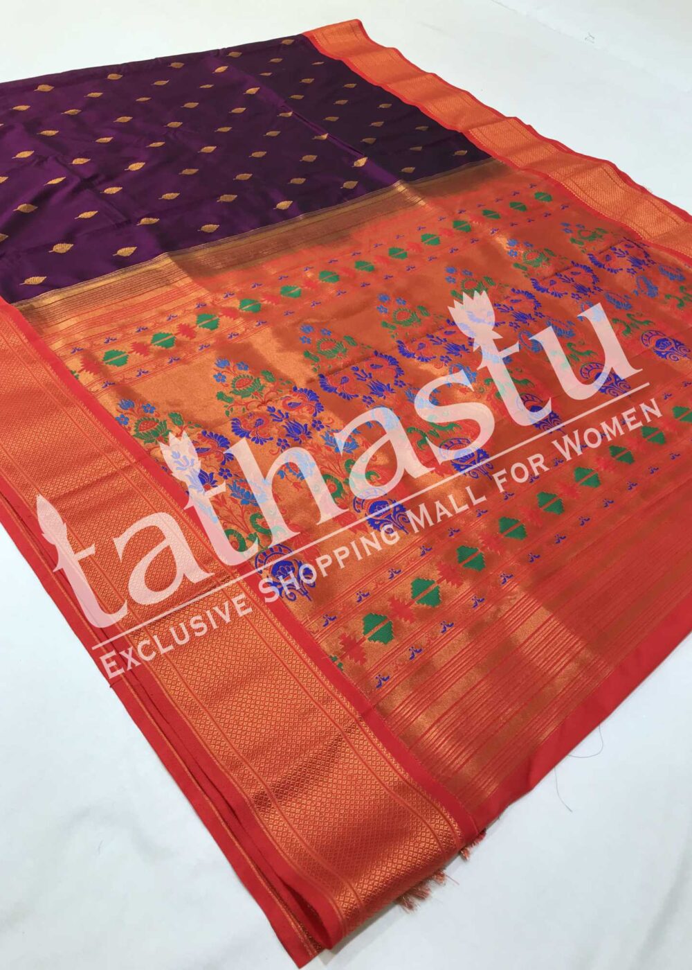 TATHASTU ART SILK PAITHANI