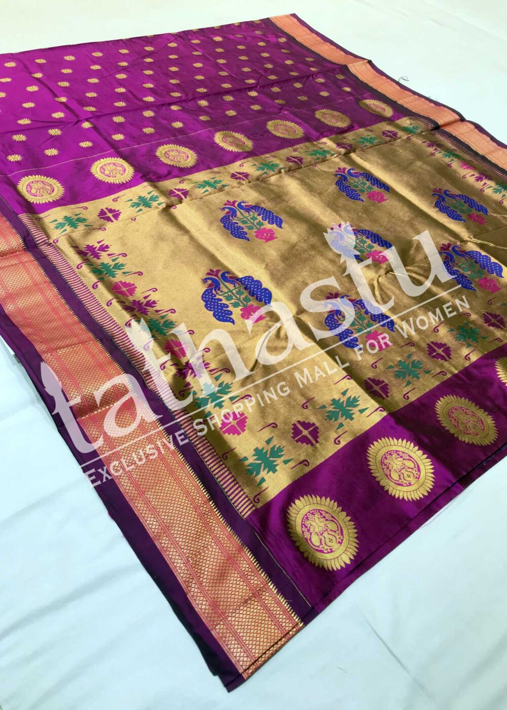 TATHASTU PURE SILK PAITHANI