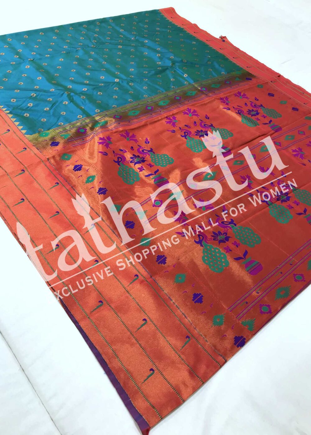 TATHASTU ART SILK PAITHANI