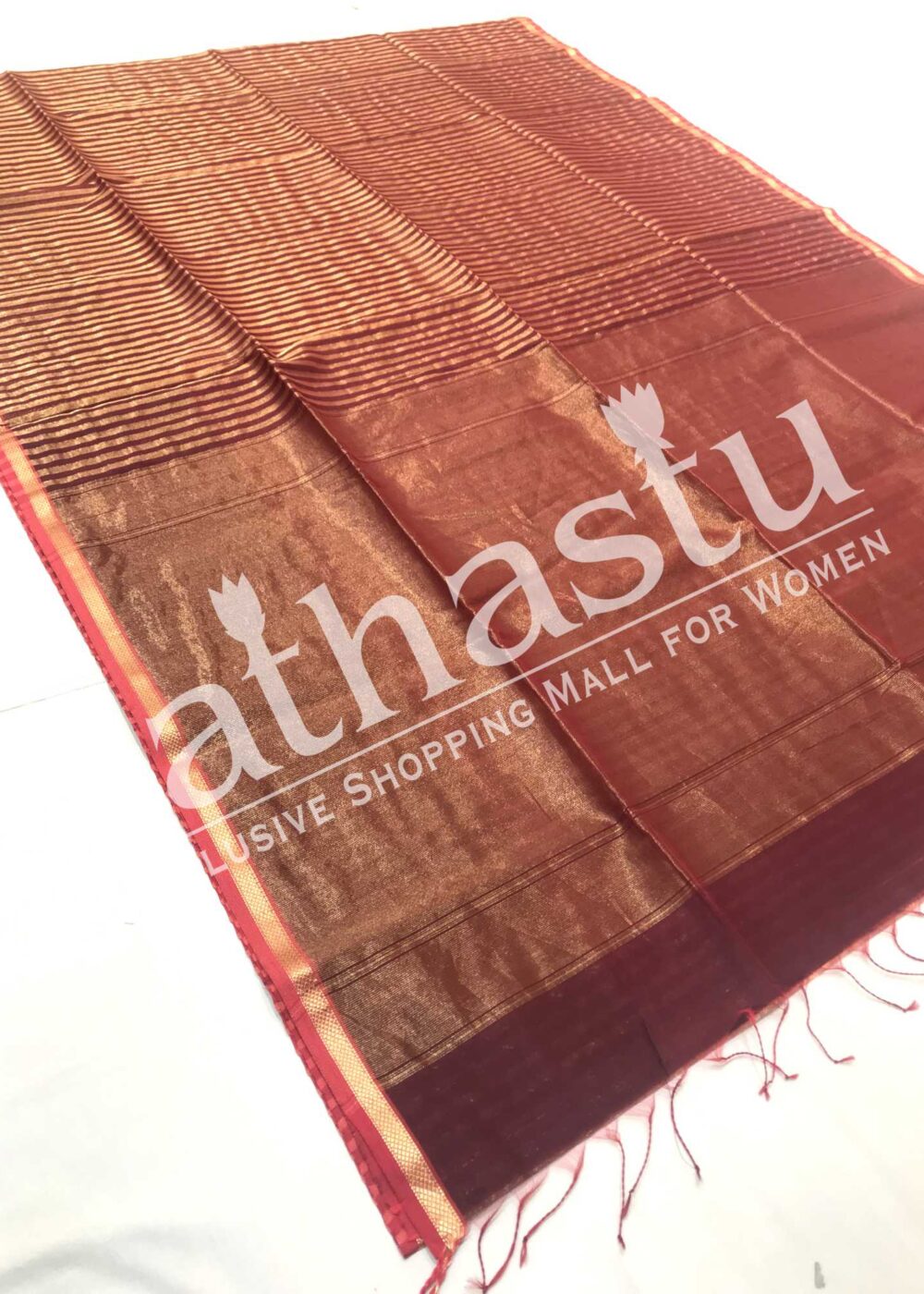 TATHASTU TRADITIONAL BLENDED COTTON SAREE
