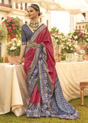 TATHASTU ART SILK PRINTED SAREE