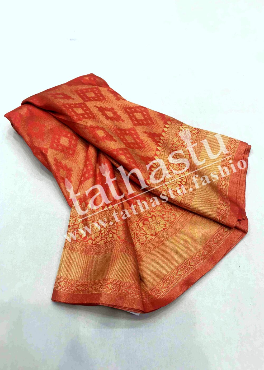 TATHASTU ART SILK BROCADE SAREE