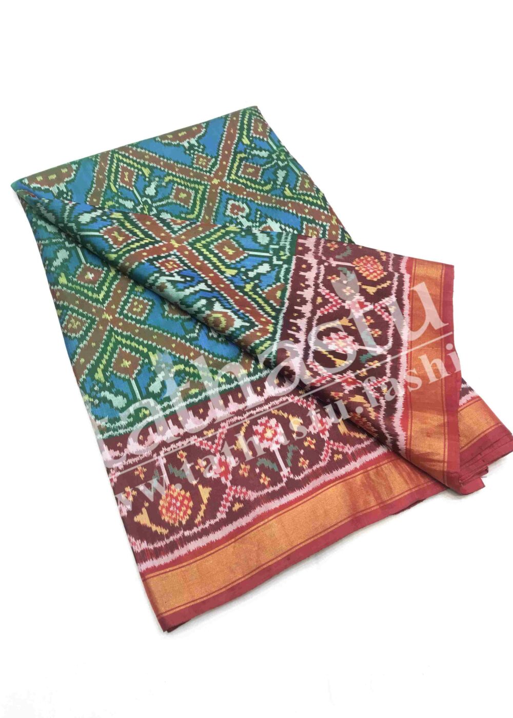 TATHASTU PURE SILK PATOLA SAREE